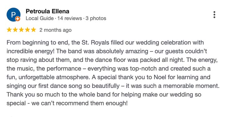 Petroula Ellena about St. Royal